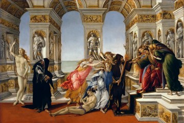  Dr Painting - Calumny Sandro Botticelli